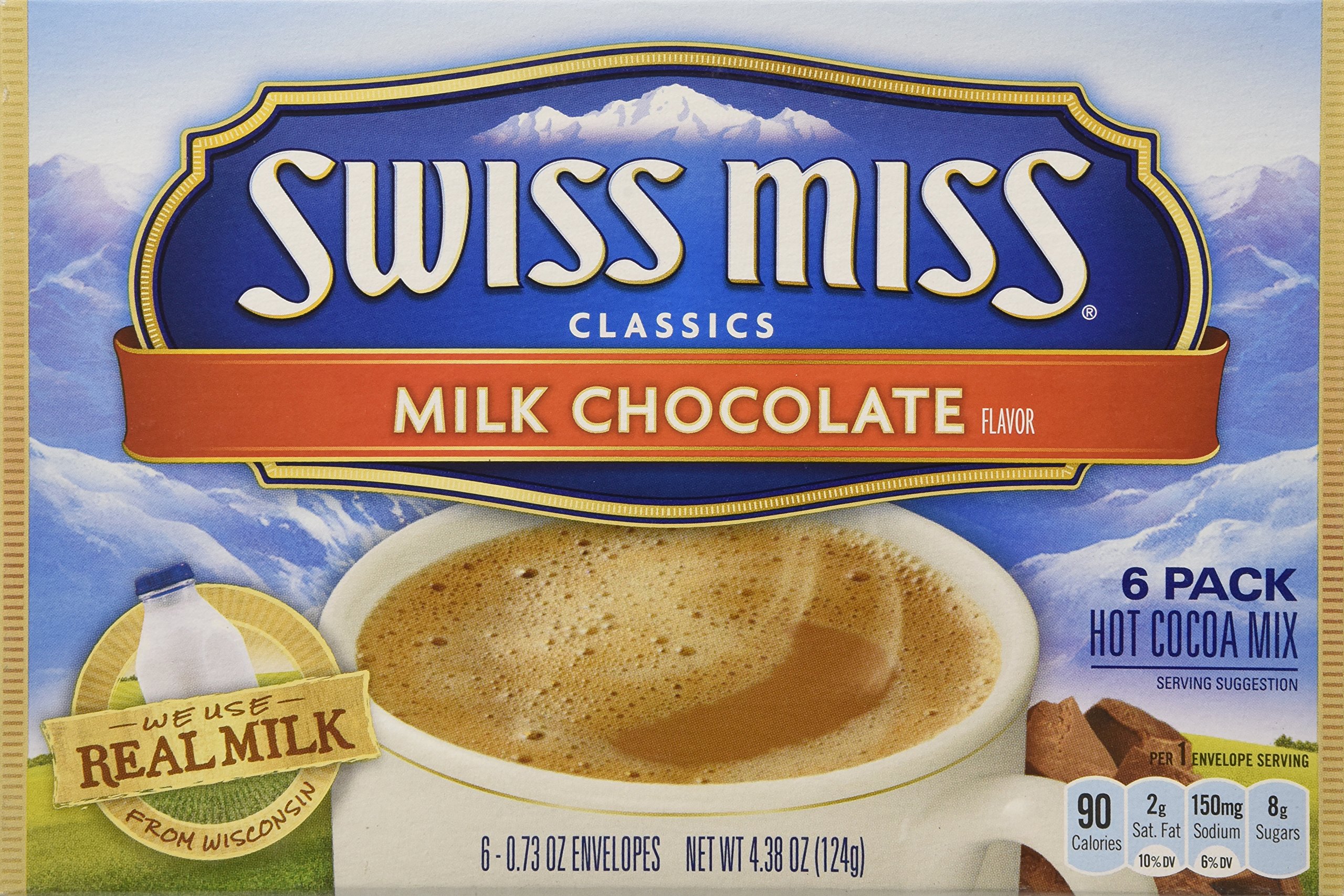 Amazon.com: Classic Milk Chocolate Hot Cocoa Mix By Swiss Miss 6